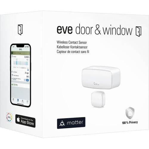 Eve Door &amp; Window Wireless Contact Sensor (Matter)
