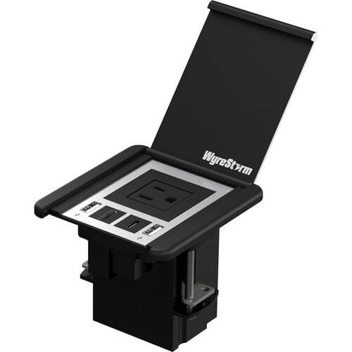 WyreStorm Compact In-Desk Connectivity with Power (North America)