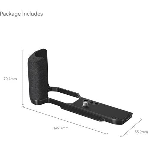 SmallRig L-Shape Silcone Grip for Nikon Zf (Black)