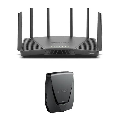 Synology RT6600 &amp; WRX560 Router Wi-Fi 6 Mesh Network Kit