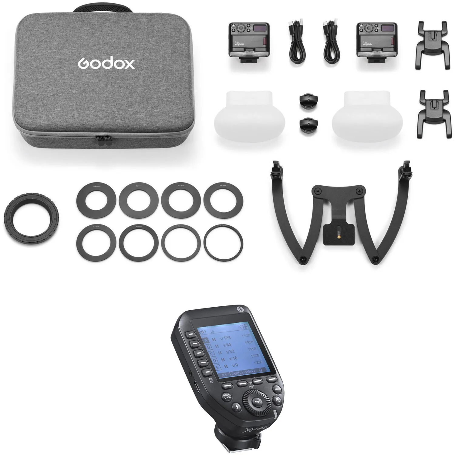 Godox MF12 Dental Macro Flash Kit with Trigger for Canon Cameras