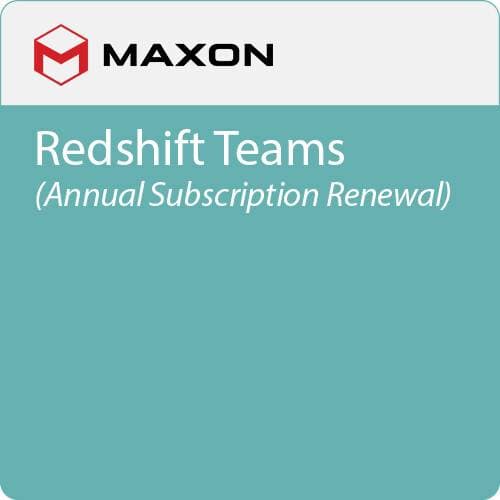Maxon Redshift Teams (Annual Subscription Renewal)
