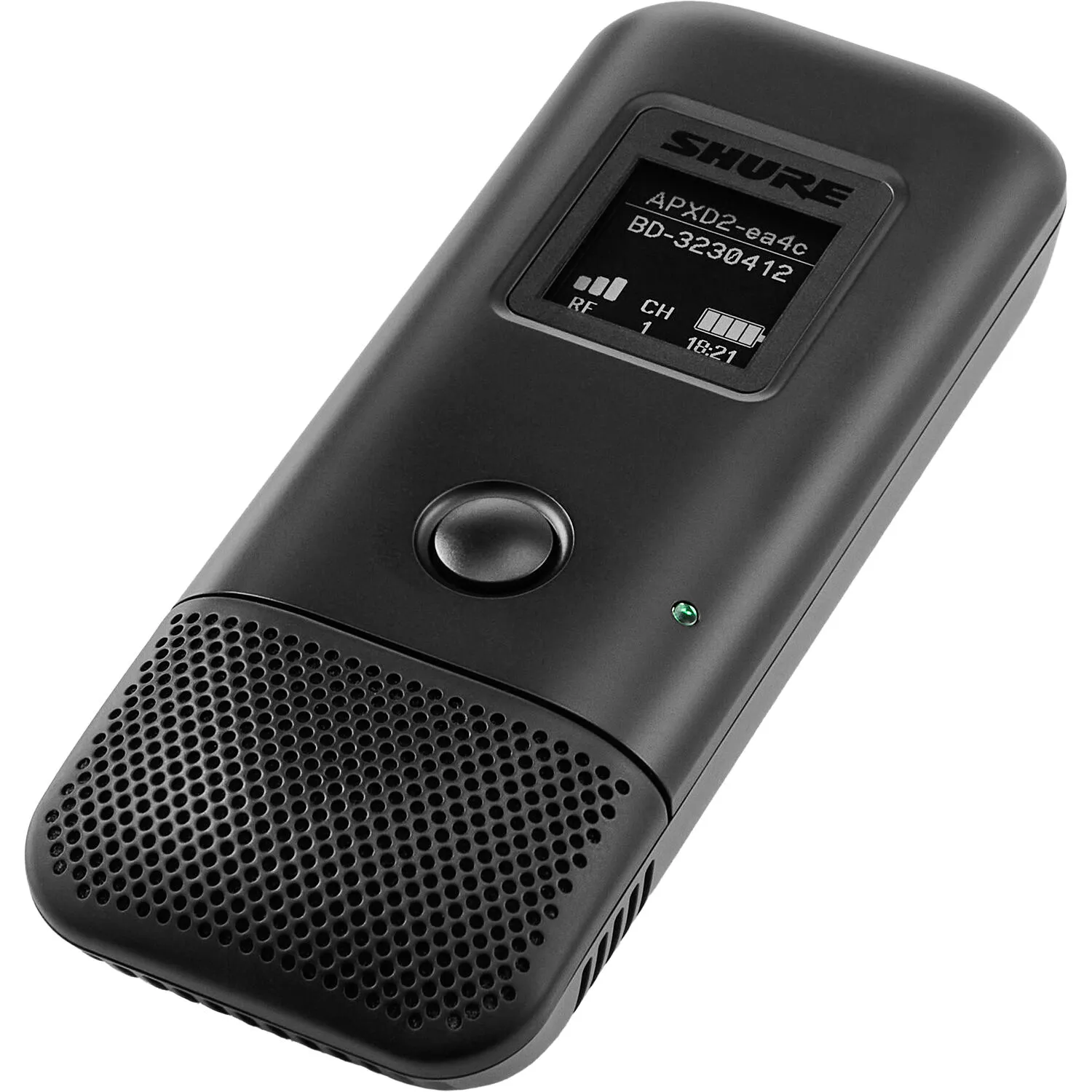 Shure MXW6X/O neXt Wireless Boundary Transmitter with Integrated Omnidirectional Mic (Black, 1.9 GHz)