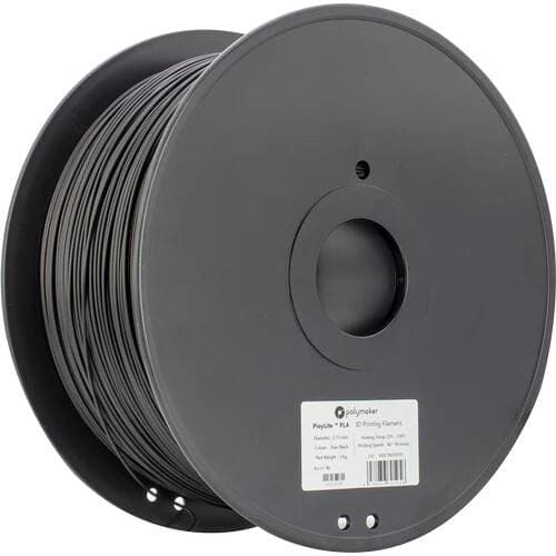 Polymaker 2.85mm PolyLite PLA Filament (3kg, Black)