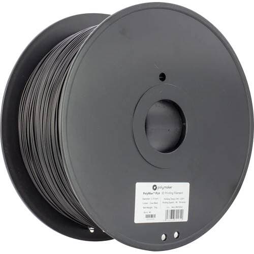Polymaker 1.75mm PolyMax PLA Filament (3kg, Black)