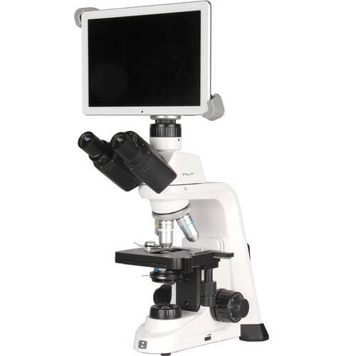 Swift Stellar Trinocular Compound Microscope with 8" Tablet Camera