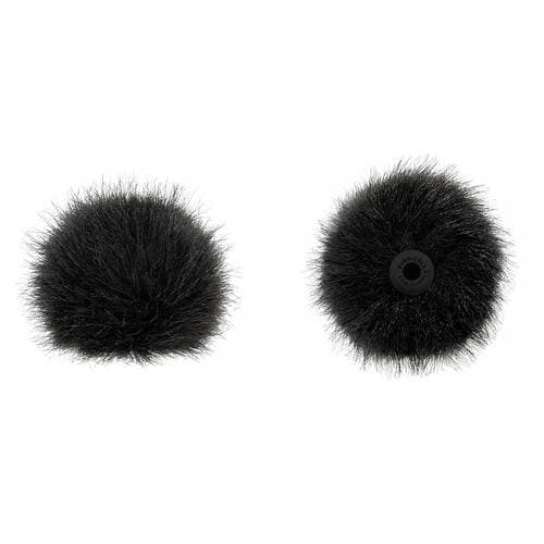 Bubblebee Industries The Windbubble PRO Extreme Fur Windscreen for Omni Lavalier Mics (Black, XS, 2-Pack)