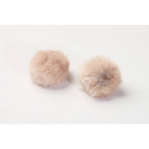 DPA Microphones AIR1 Universal Miniature Fur Windscreen (2-Pack, Large, Beige)