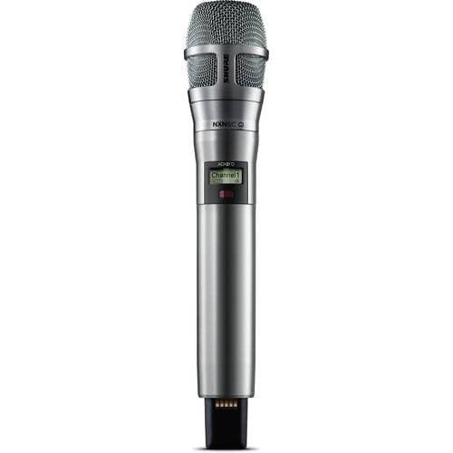 Shure ADX2FD/N8CN Digital Handheld Wireless Microphone Transmitter with Nexadyne 8/C Cardioid Capsule (G57: 470 to 608 + 614 to 616 MHz, Nickel)