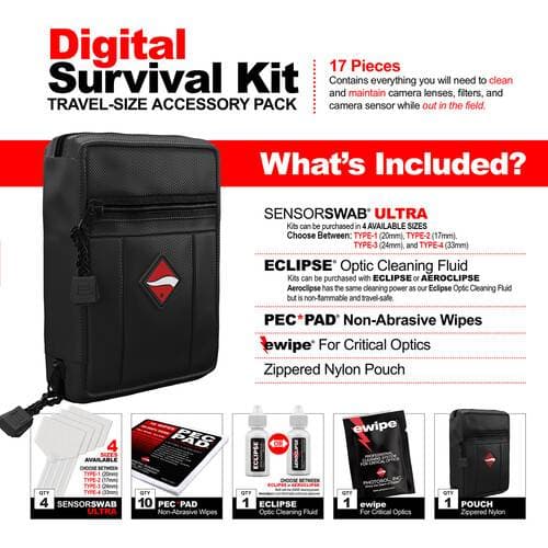 Photographic Solutions Sensor Swab ULTRA Kit (Type 4)