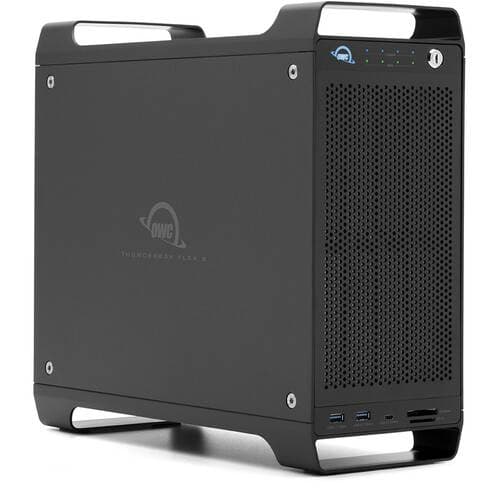 OWC ThunderBay Flex 8 84TB 8-Bay Thunderbolt 3 RAID Array (4 x 1TB NVme SSD, 4 x 20TB HDDs)