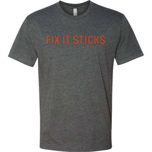 Fix It Sticks Brand T-Shirt (Charcoal)