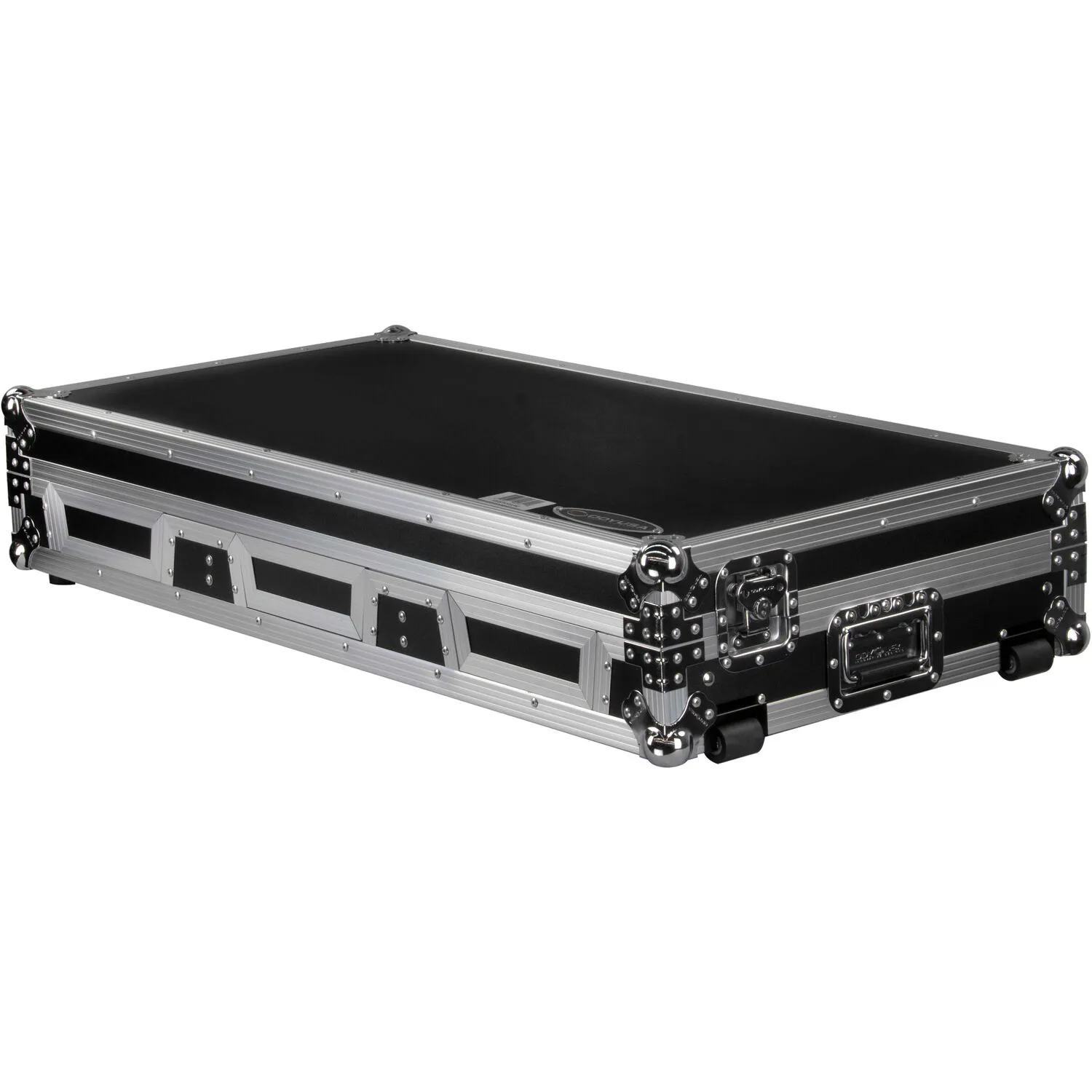 Odyssey Universal Flight Coffin Case with Full Glide Platform for 12" DJ Mixer