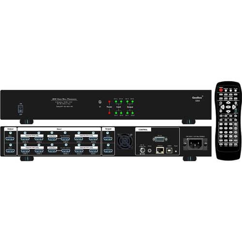 GeoBox 4-Channel 4K In/Out Video Wall Controller