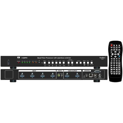 GeoBox S902 4x2 Quad View Processor with Seamless Switcher