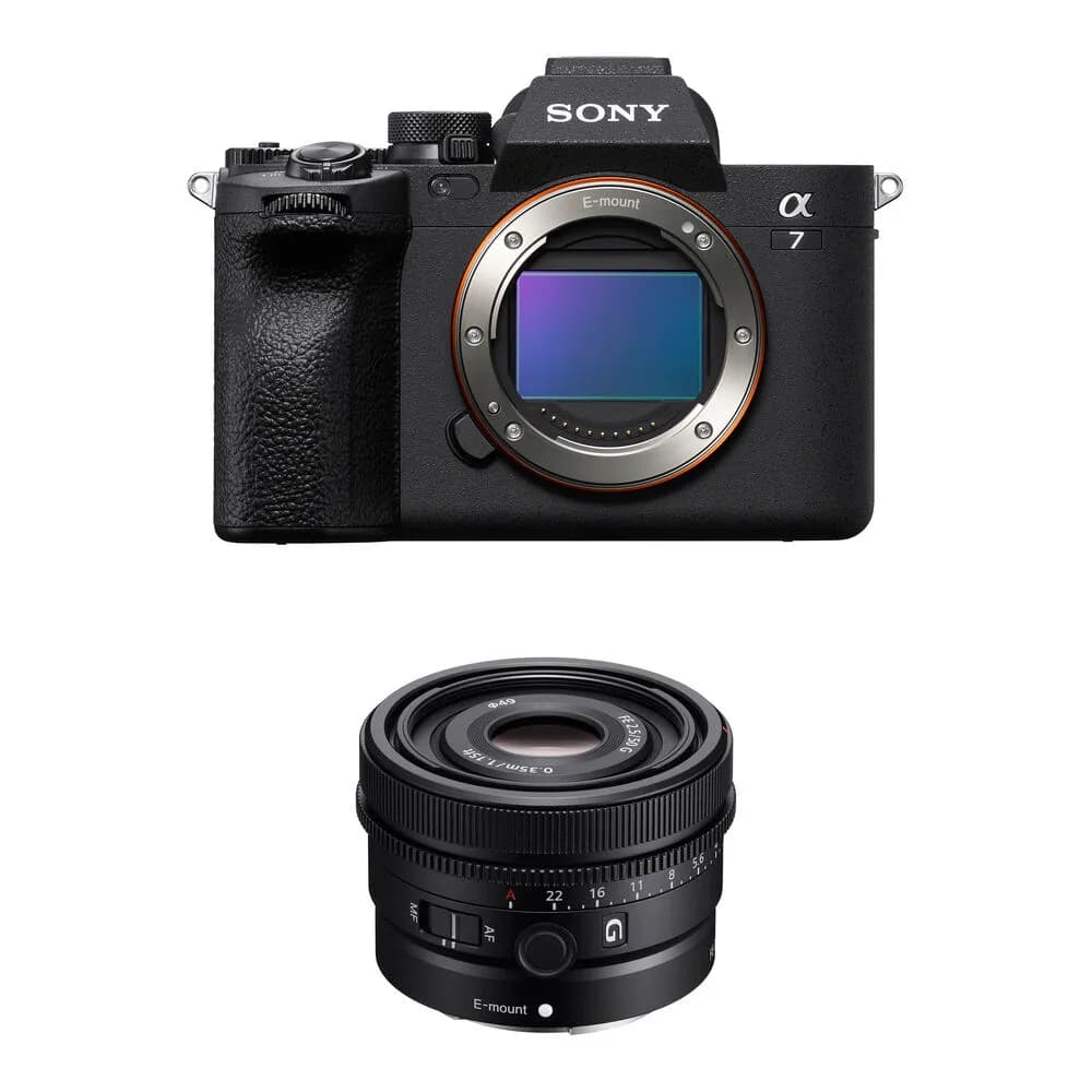 Sony a7 IV Mirrorless Camera with 50mm f/2.5 Lens Kit