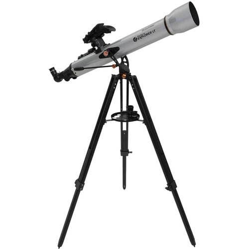 Explore Scientific FirstLight 80mm f/8 Refractor Carbon Fiber Telescope &amp; GoTo EQ Mount with Bluetooth