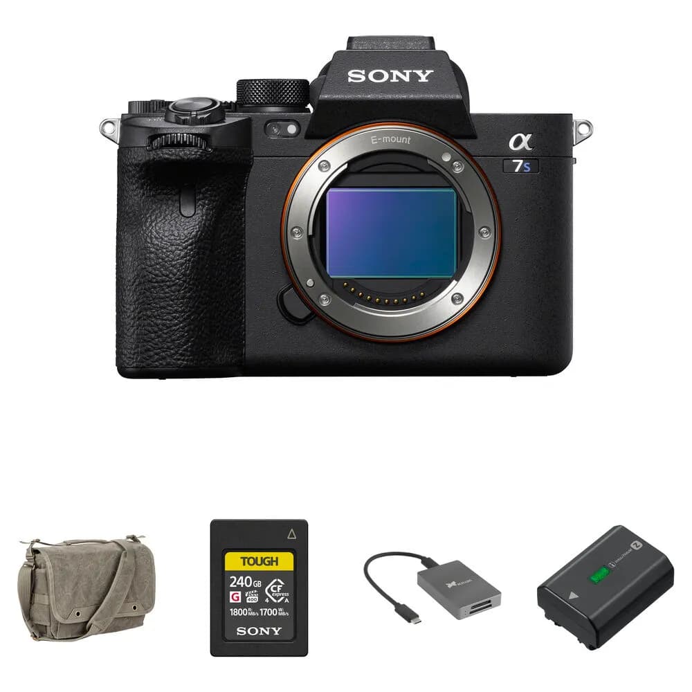 Sony a7S III Mirrorless Camera with Essentials+ Kit