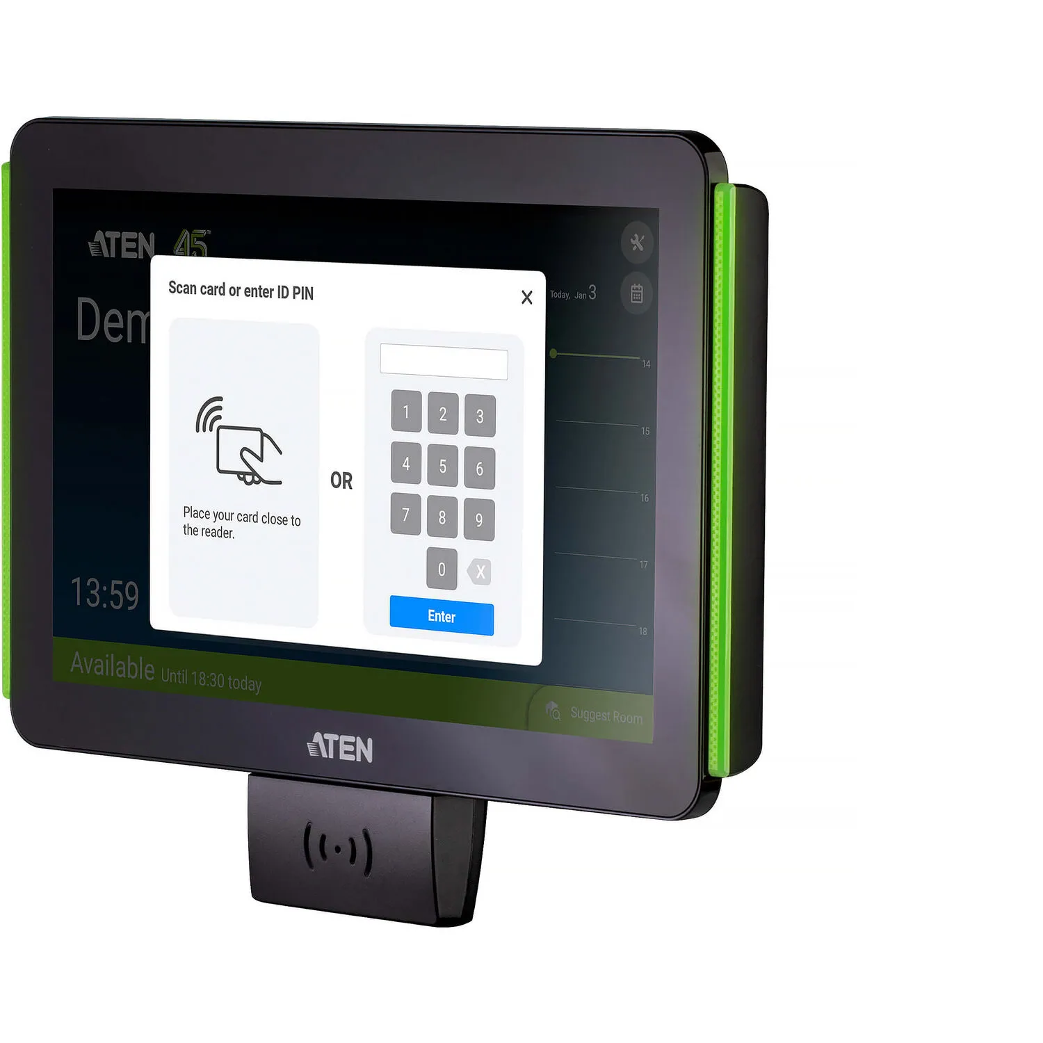 ATEN VK430 10.1" WXGA Touch Panel for Room Booking System