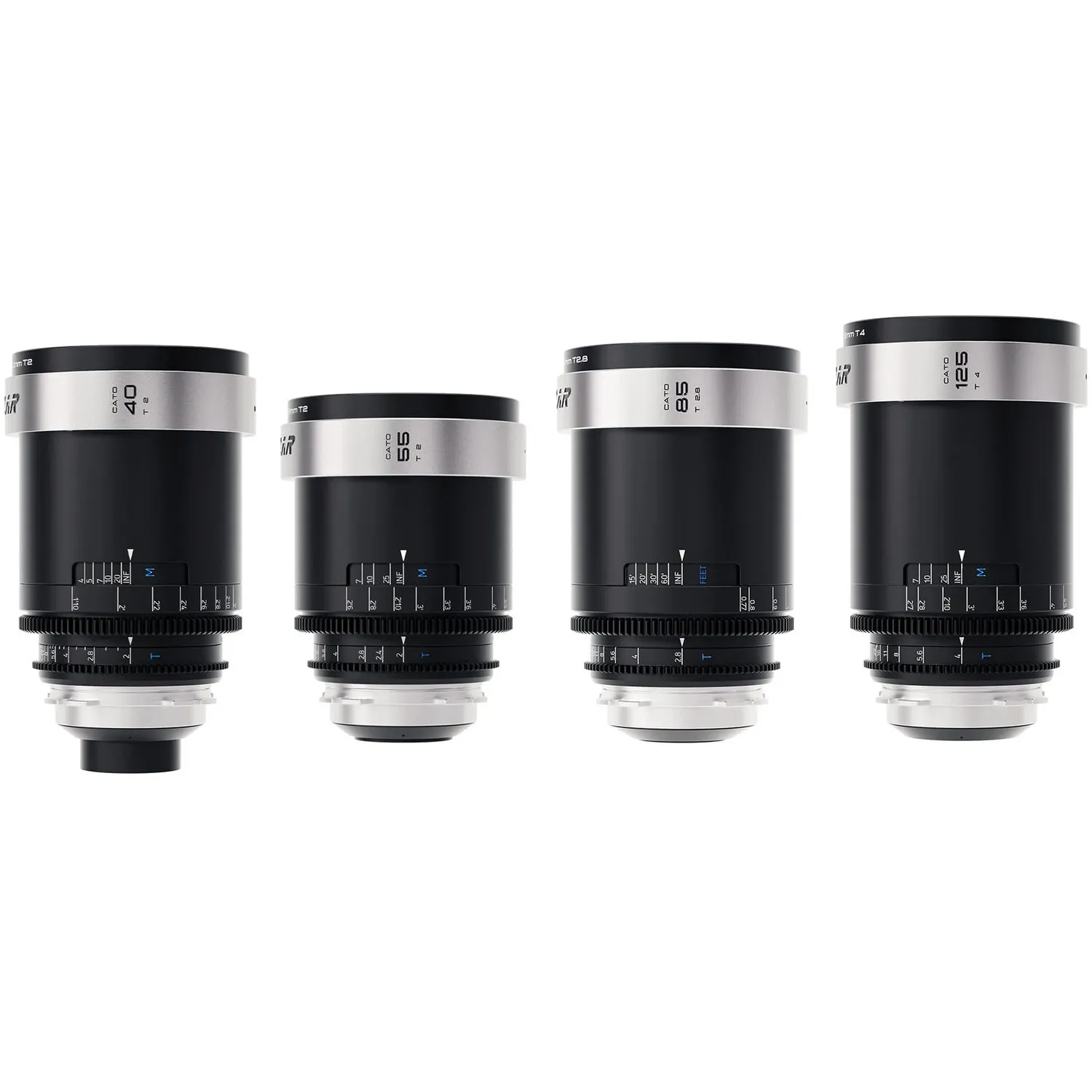 BLAZAR LENS CATO Full-Frame 2x Anamorphic 4-Lens Set (ARRI PL)