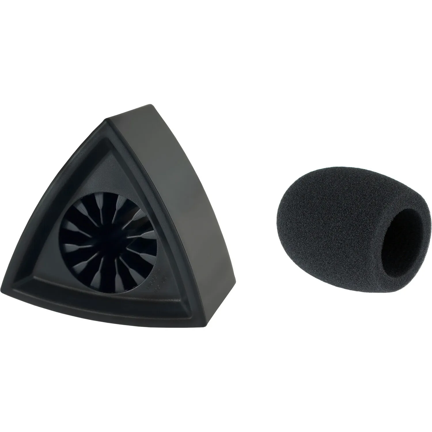 Eastwind Audio Premium Mic Flag Combo Set for Sennheiser MD 46 &amp; MD 42 (Black, Triangle)