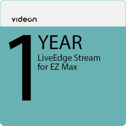 Videon LiveEdge Stream for EZ Max (1-Year Subscription)