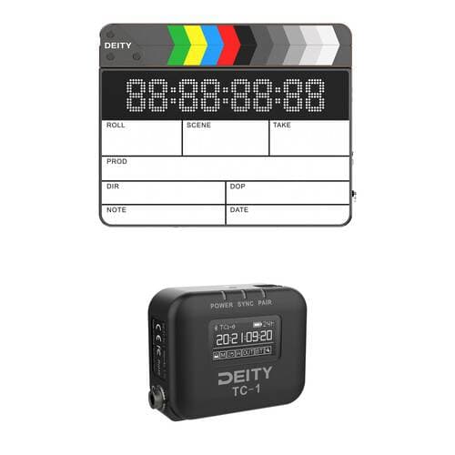 Deity Microphones TC-SL1 Wireless Timecode Smart Slate Kit with TC-1 Timecode Generator (Bluetooth, 2.4 GHz)