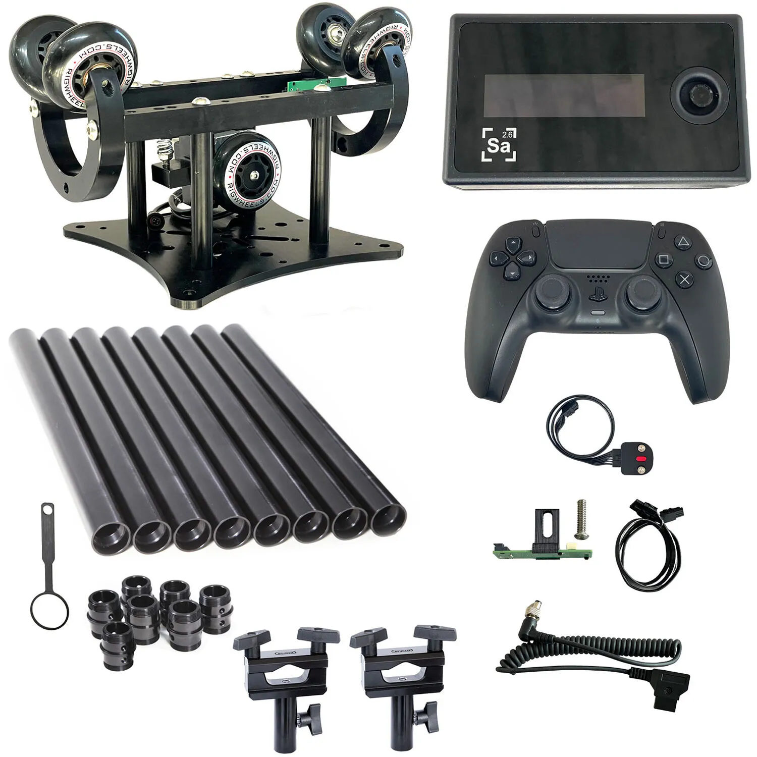 RigWheels Monorail and Conductor Single-Rail Camera Motion Control System