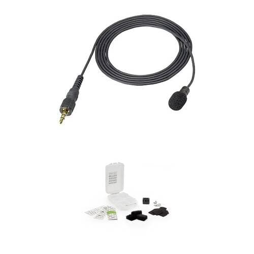 Sony ECM-V1BMP Omnidirectional Lavalier Microphone with Black Hiding Kit