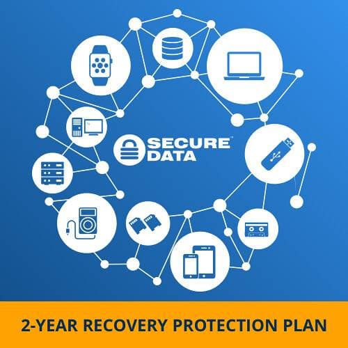 SecureData 2-Year Recovery Protection Plan (4 Drives)