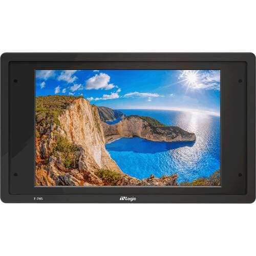 Steadicam TVLogic 7" HD Monitor with Monitor Cable &amp; Mounting Blocks for Universal Monitor Mount