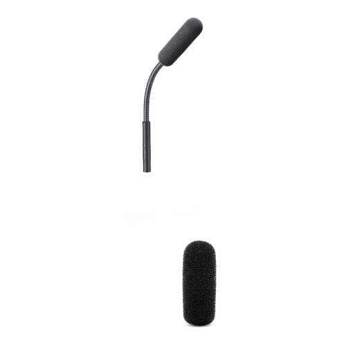 DPA Microphones 4098 CORE Supercardioid Microphone with 6" Full Gooseneck &amp; Bubblebee Foam Pop Filter Kit (Black)
