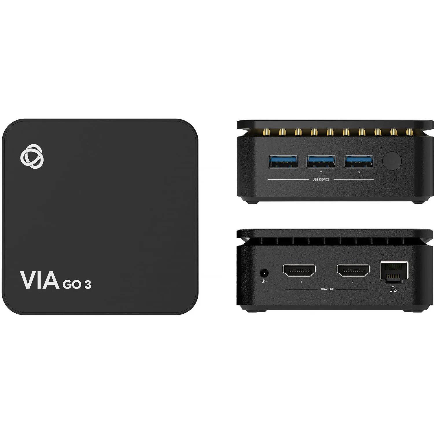 Kramer VIA GO3 Compact &amp; Secure 4K Wireless Presentation Device