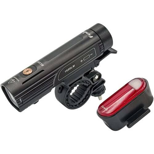 Fenix Flashlight BC26R Rechargeable Bike Light &amp; BC05R V2 Rechargeable Tail Light Bundle