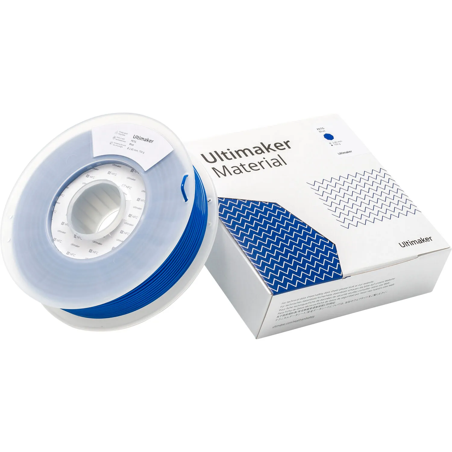 UltiMaker 2.85mm PETG Filament (750g, Blue)