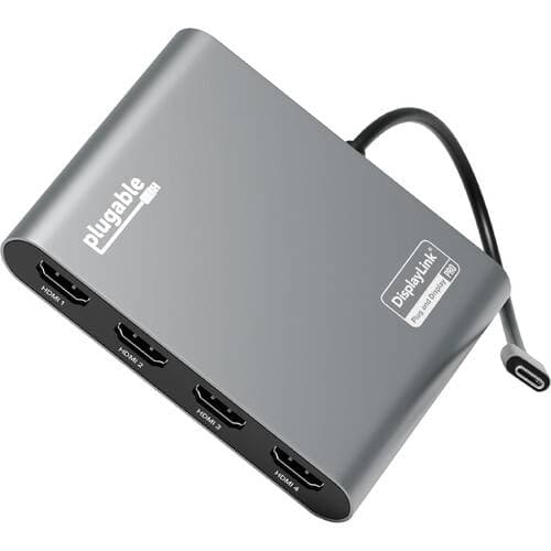 Plugable USB-C Quad 4K HDMI Graphics Adapter