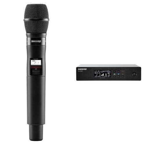 Shure QLXD4/KSM9 Digital Wireless Handheld Microphone System with KSM9 Capsule Kit (G50: 470 to 534 MHz)
