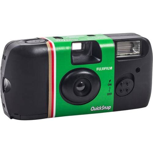 FUJIFILM QuickSnap Flash 400 One-Time-Use Disposable Camera (27 Exposures, 2-Pack)