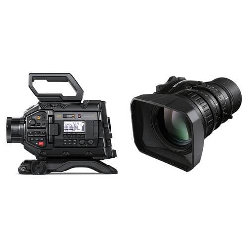 Blackmagic Design URSA Broadcast G2 Camera Kit with Fujinon LA16x8BRM-XB1A Lens