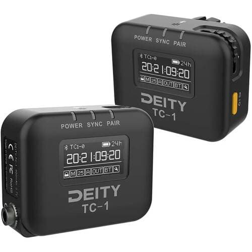 Deity Microphones TC-1 Wireless Timecode Generator Box (Bluetooth, 2.4 GHz, 6-Pack)