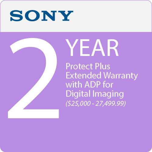 Sony Protect Plus 2-Year Extended Warranty Plus Accidental Damage Protection ($25000-27499.99)