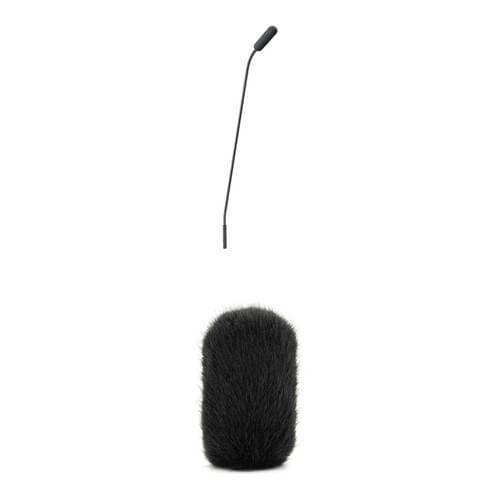 DPA Microphones 4098 CORE Supercardioid Microphone with 17" Boom with Top/Bottom Gooseneck, Microdot Connector &amp; Windkiller SE Kit (Black)