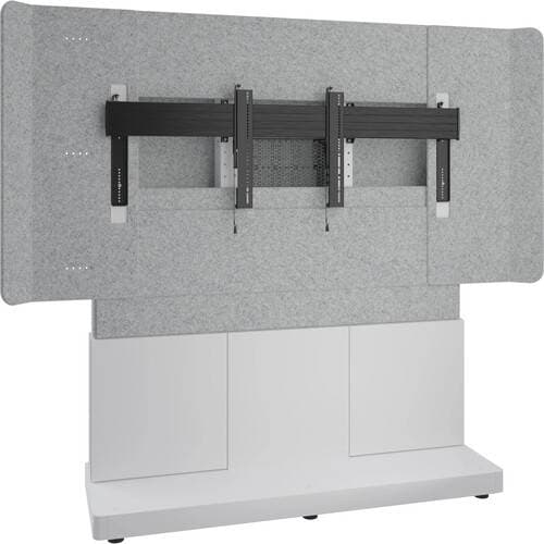 Middle Atlantic Forum Display Stand - 66"W 3-Bay -86-100"Display (White Finish)