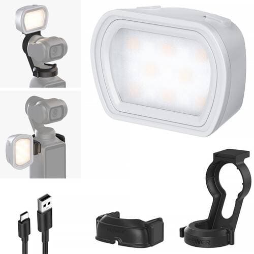 Neewer M21 Magnetic Fill Light for DJI Osmo Pocket 3 (Gray)