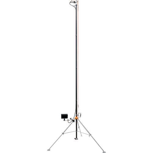 Hi Rise Camera Sky 250ET Tower with HD Video Camera and Electronics Rain Gear