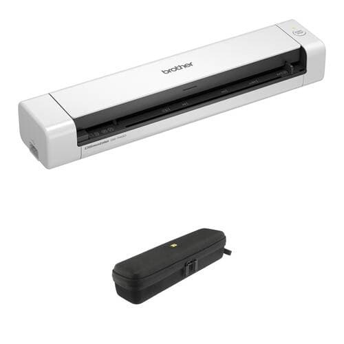 Brother DS740D Duplex Compact Mobile Document Scanner &amp; Case Kit