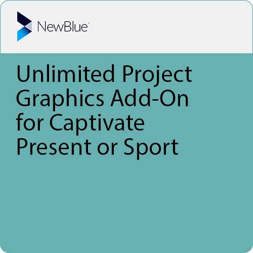 NewBlueFX Unlimited Project Graphics Add-On for Captivate Present or Sport