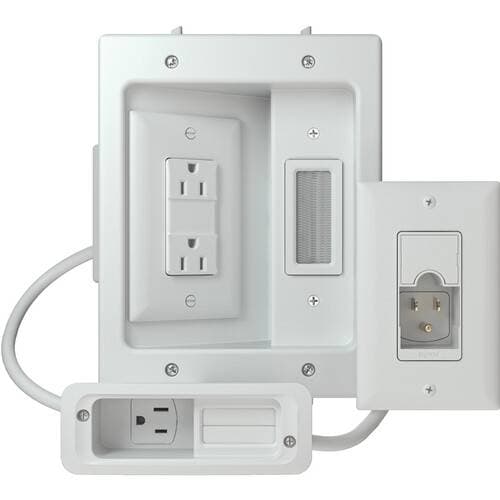 SANUS In-Wall Power and Cable Management Kit for Mounted TV and Soundbar