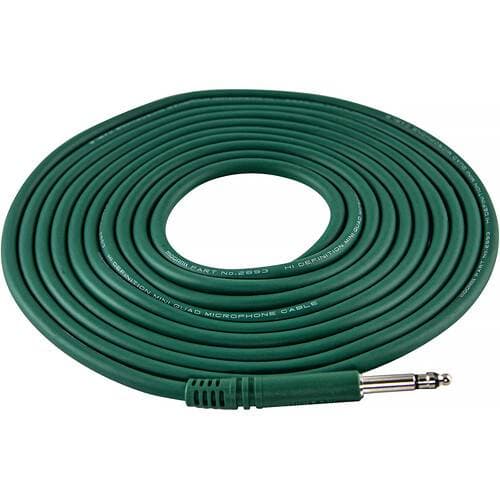 Mogami Bantam TT to Blunt Patch Cable (Green, 20')
