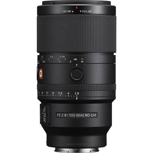 Sony FE 100mm f/2.8 Macro GM Lens (Sony E)